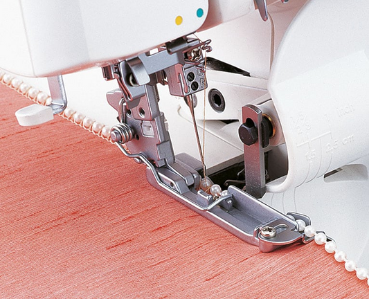 Juki overlock parelbandvoet (recht)