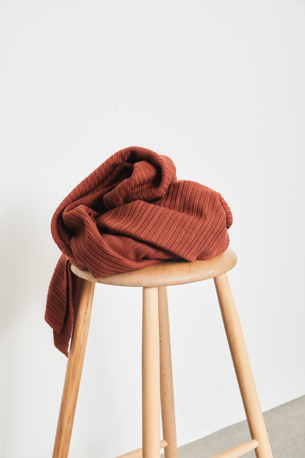 Organic selanik knit sienna
