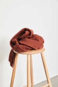 Organic selanik knit sienna