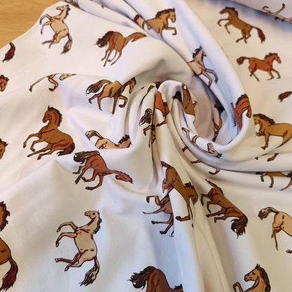 French terry paarden