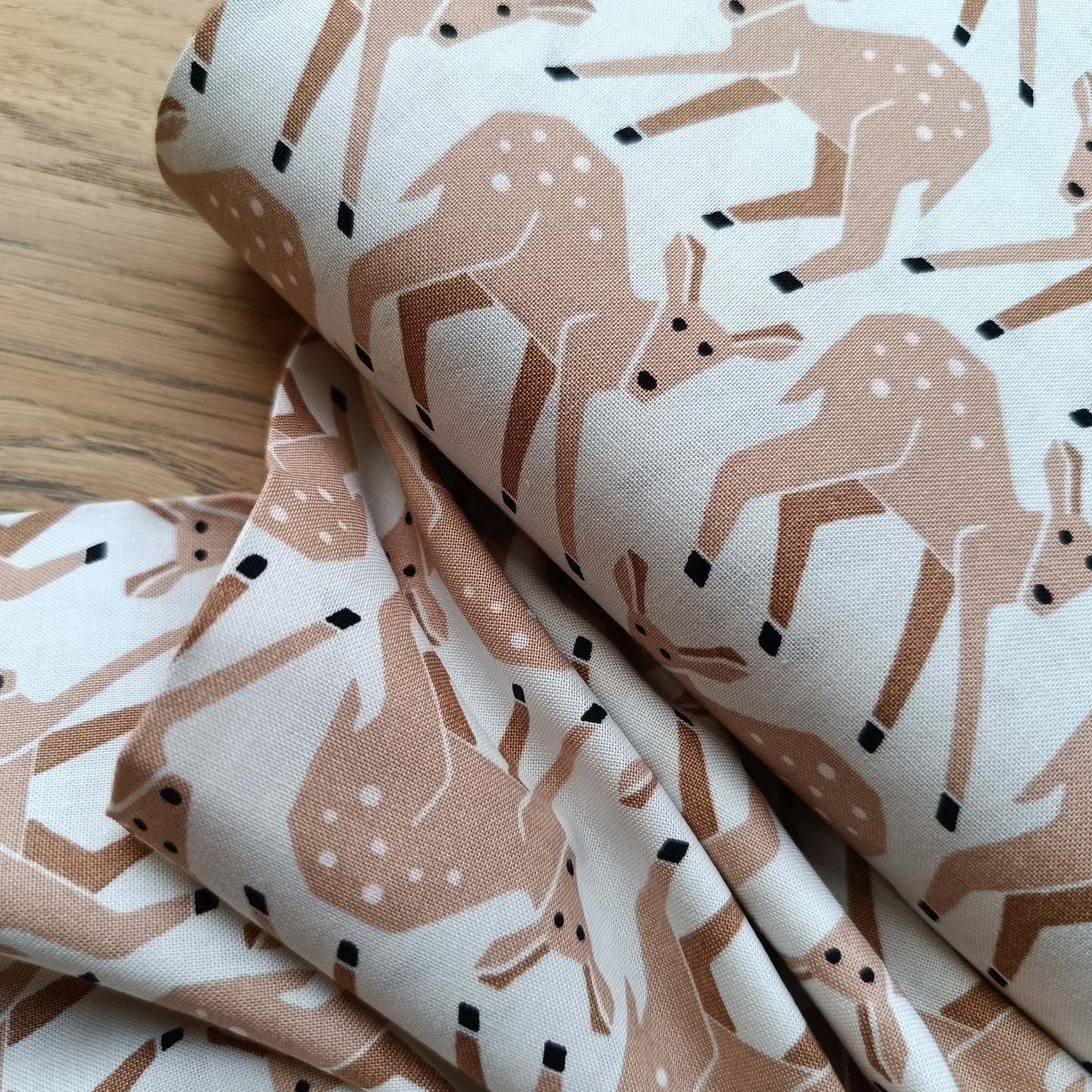 Bio katoen fawn morning dew