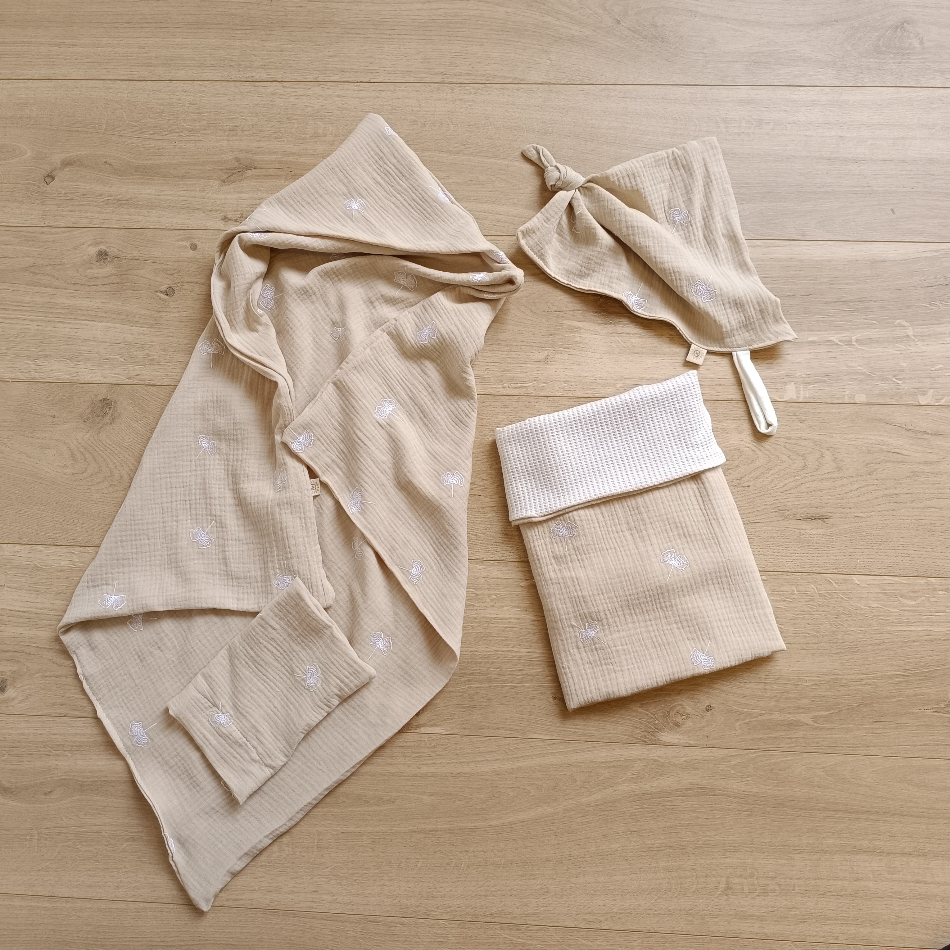 Geboortepakket Ginkgo zand