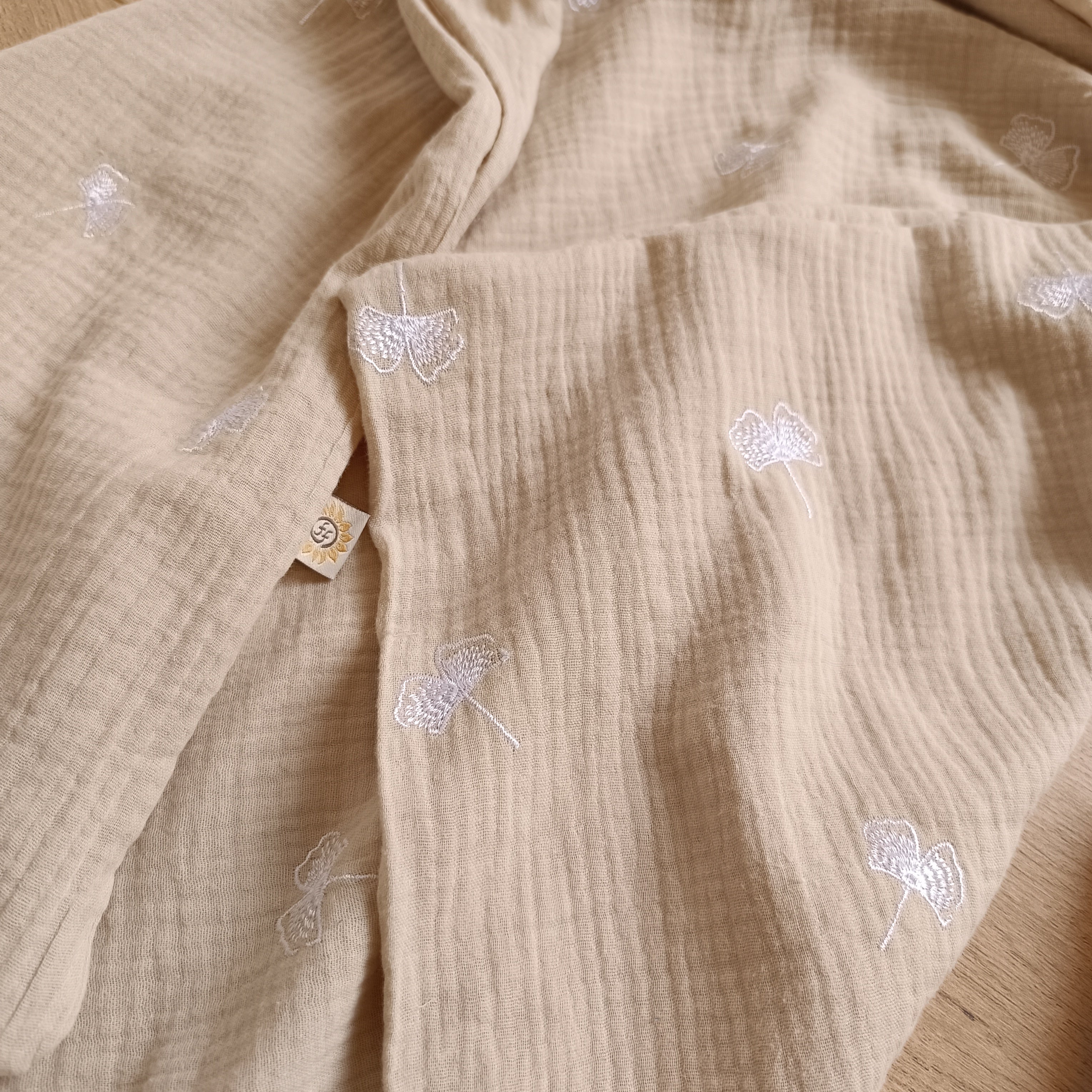 Geboortepakket Ginkgo zand