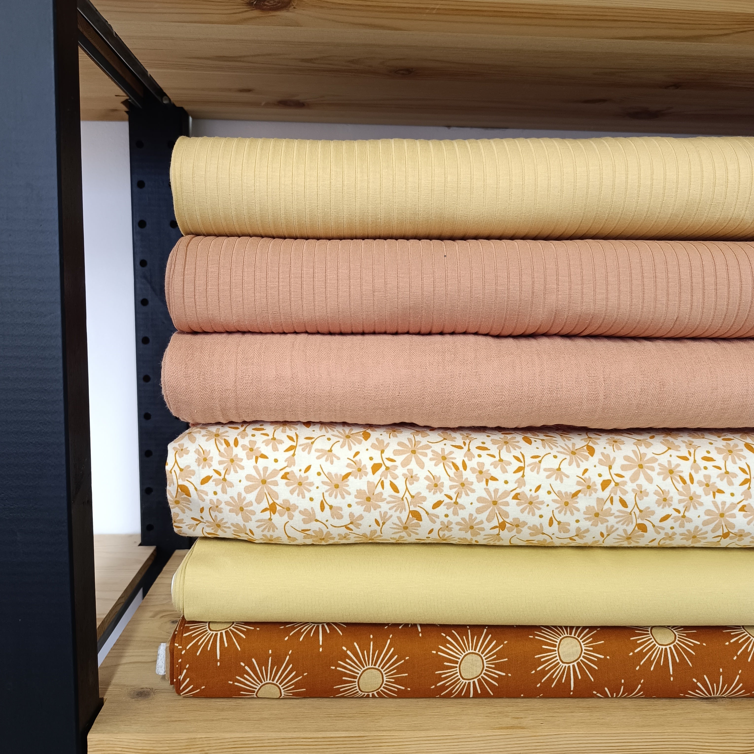 Rayon gleaming sun copper