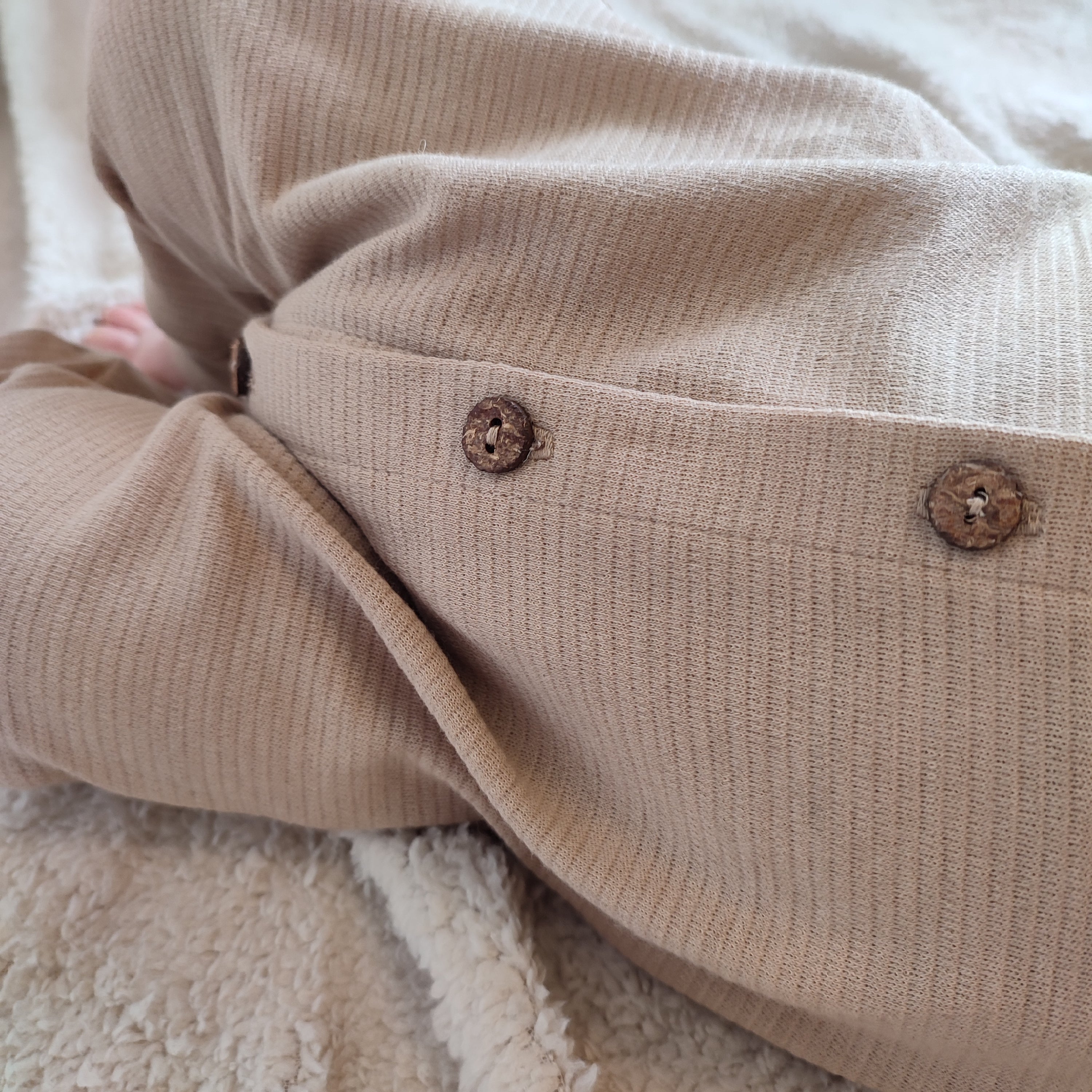 organic woolen ottoman dune