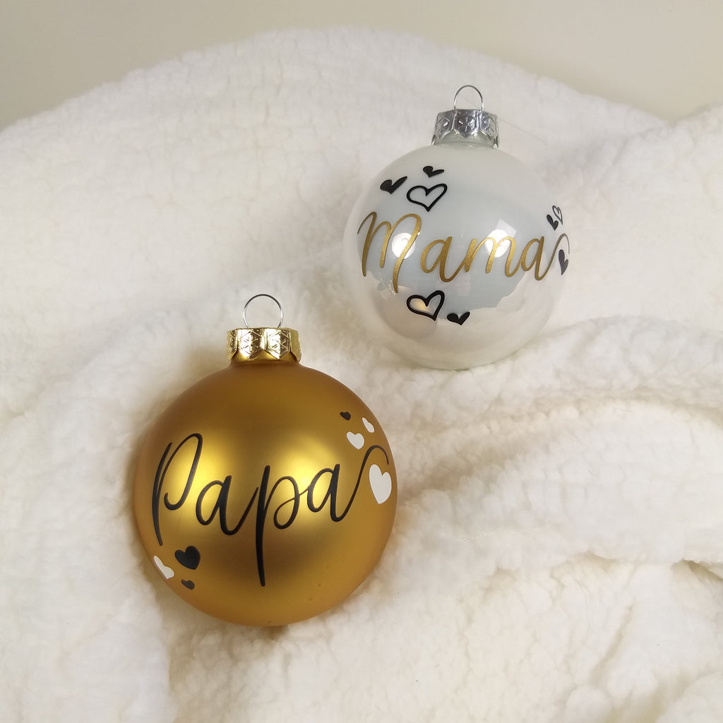 Kerstbal wit