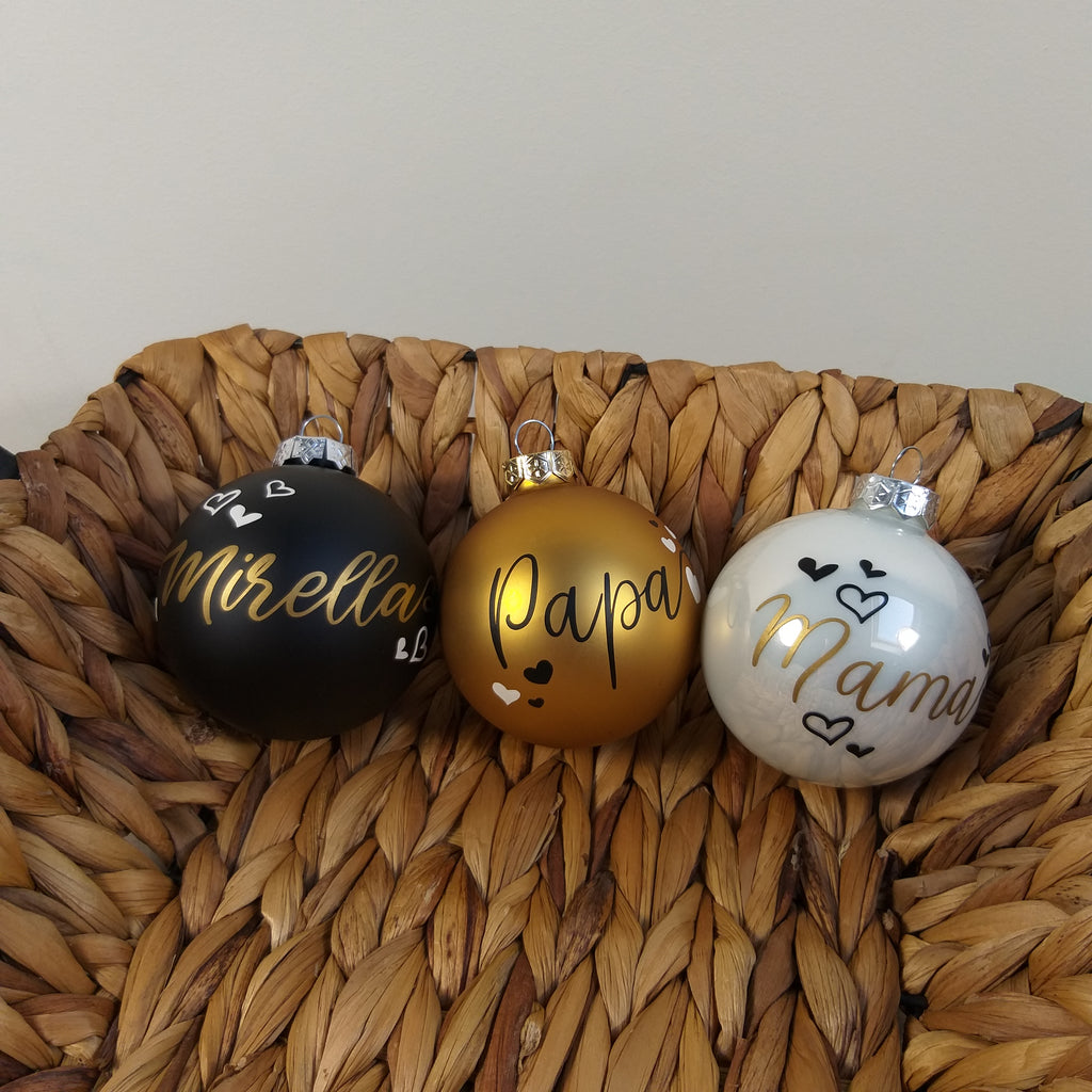 Kerstbal goud