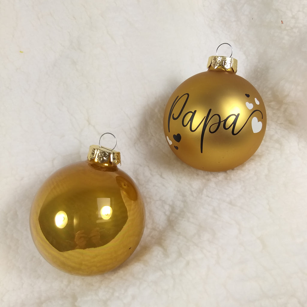 Kerstbal goud