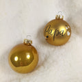 Kerstbal goud