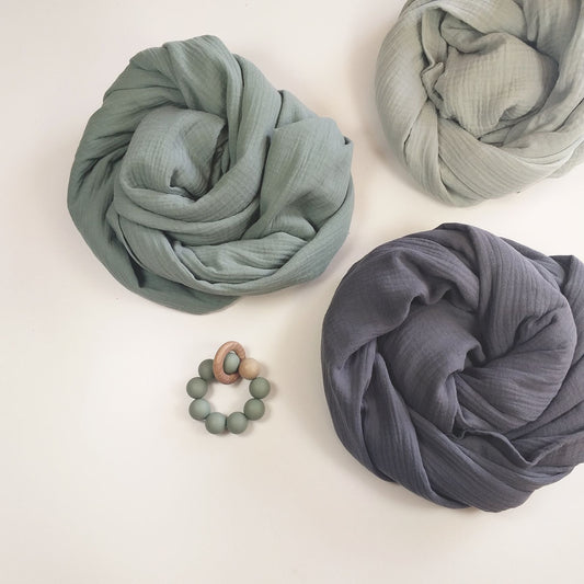 Gauze winter swaddle