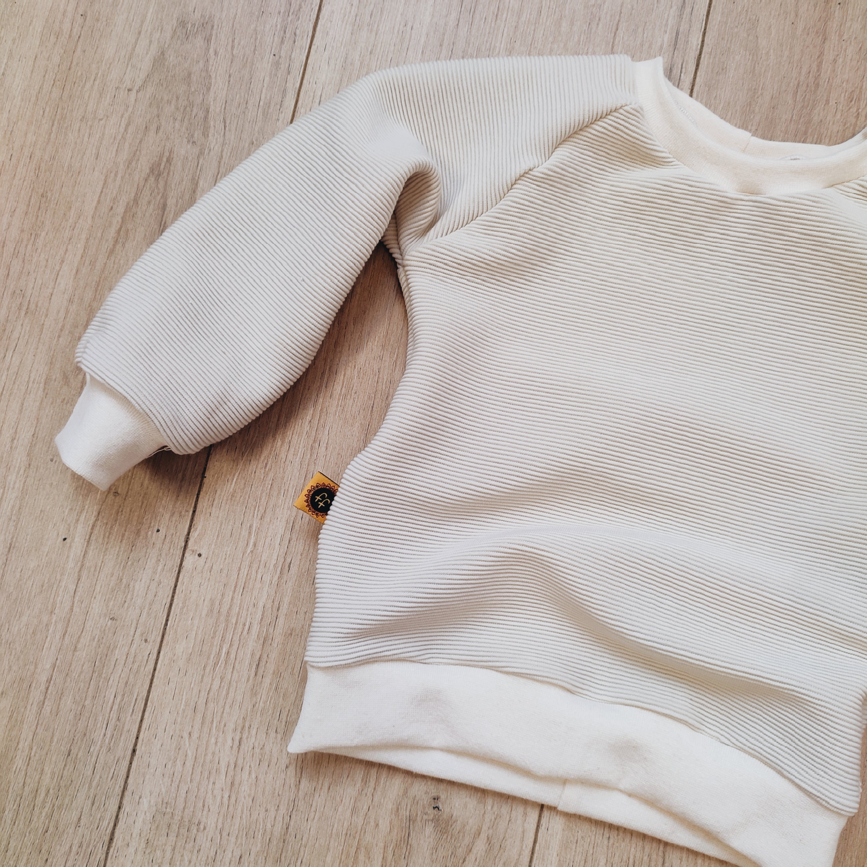 Sweater rib naturel
