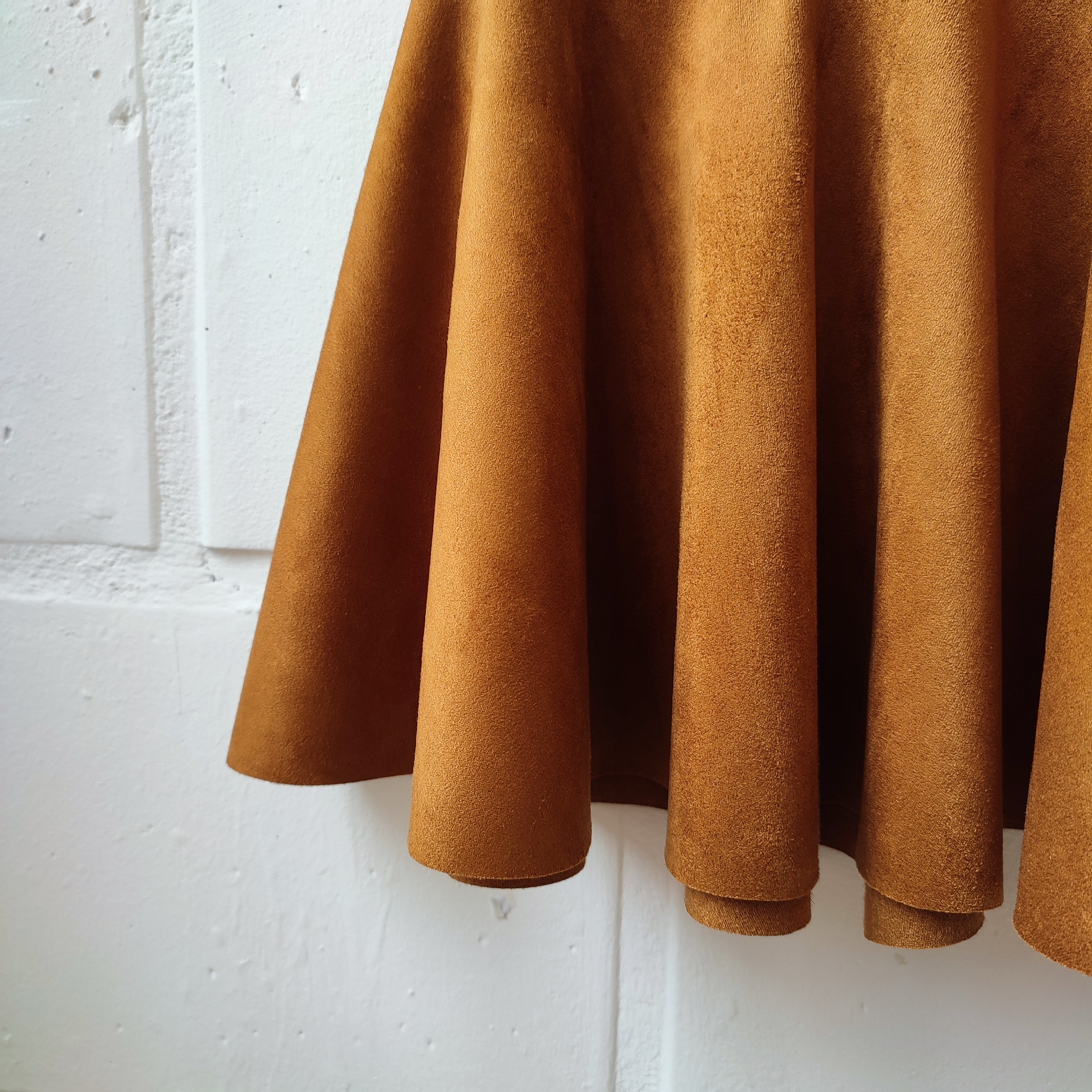 Zwier rokje suedine camel