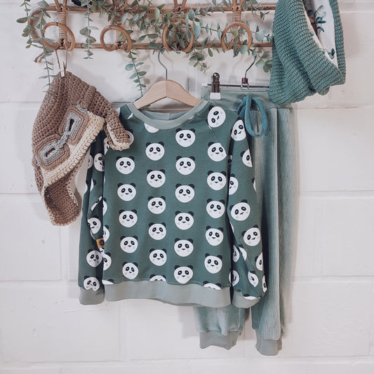 Set panda/velours