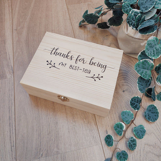 Theedoos "thanks for being my best-tea"