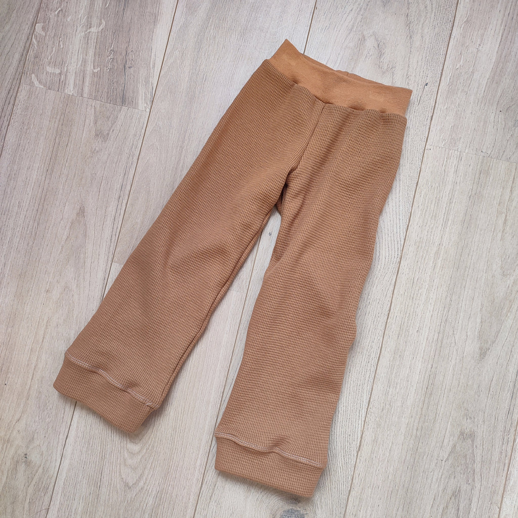 Broek waffle caramel