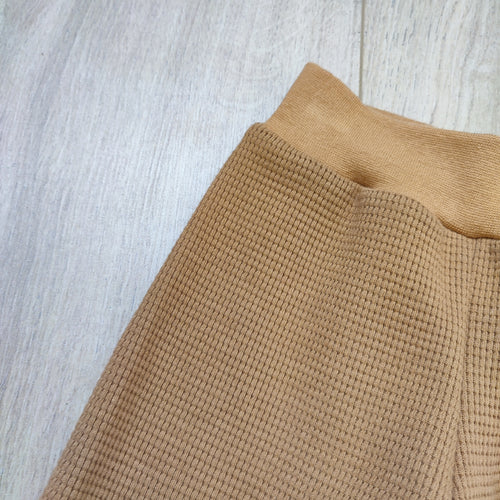 Broek waffle caramel