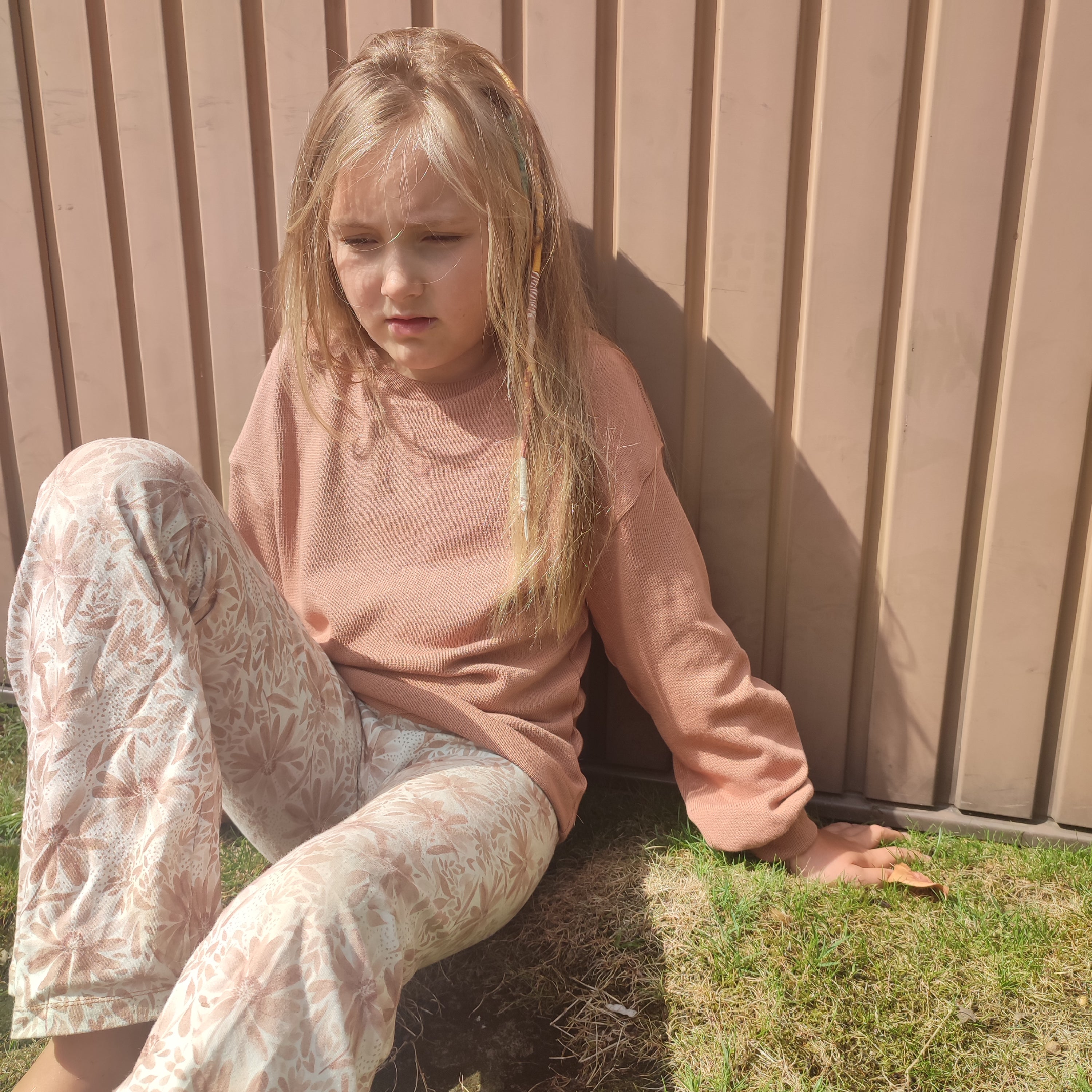 Trui soft knit peach