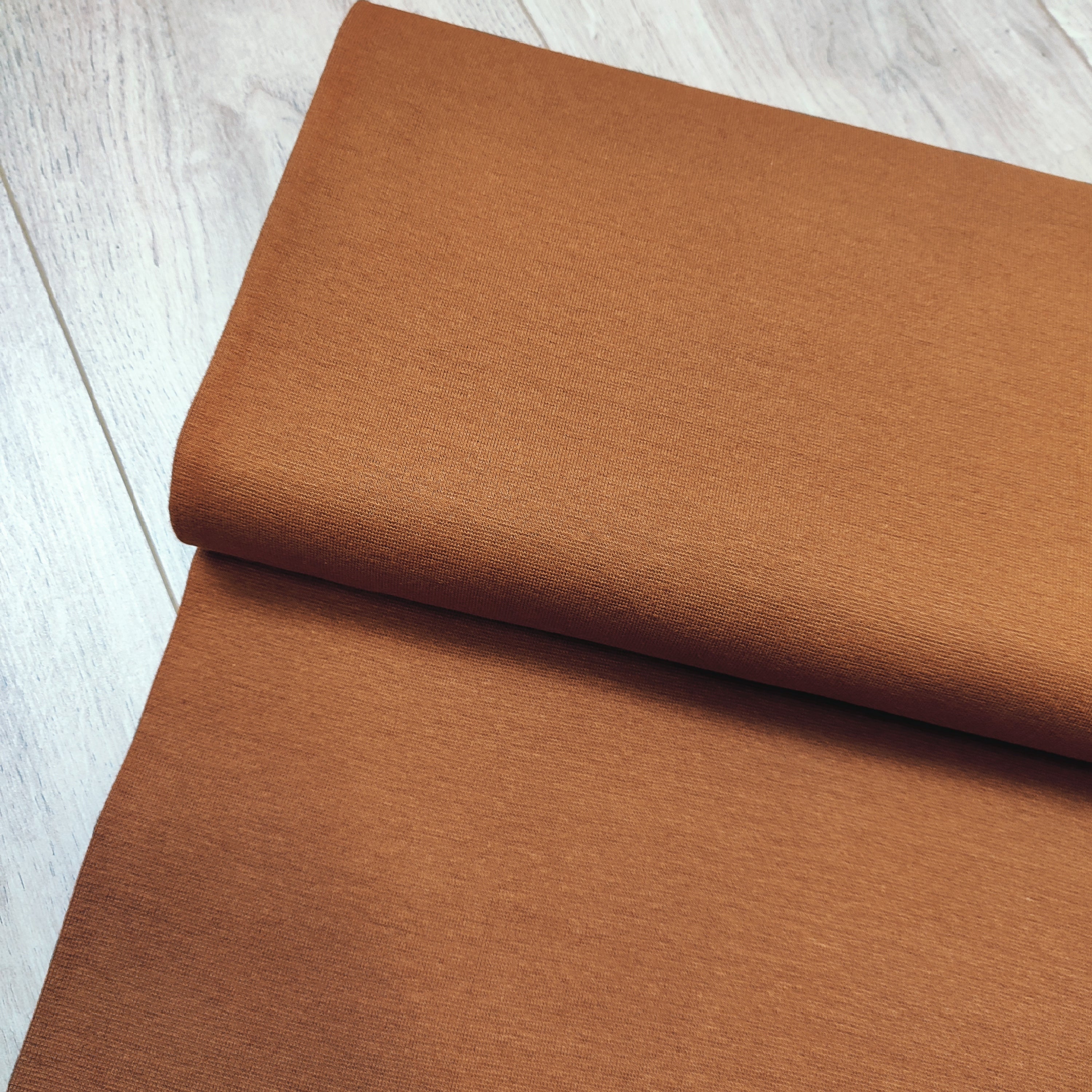 Boordstof burnd orange