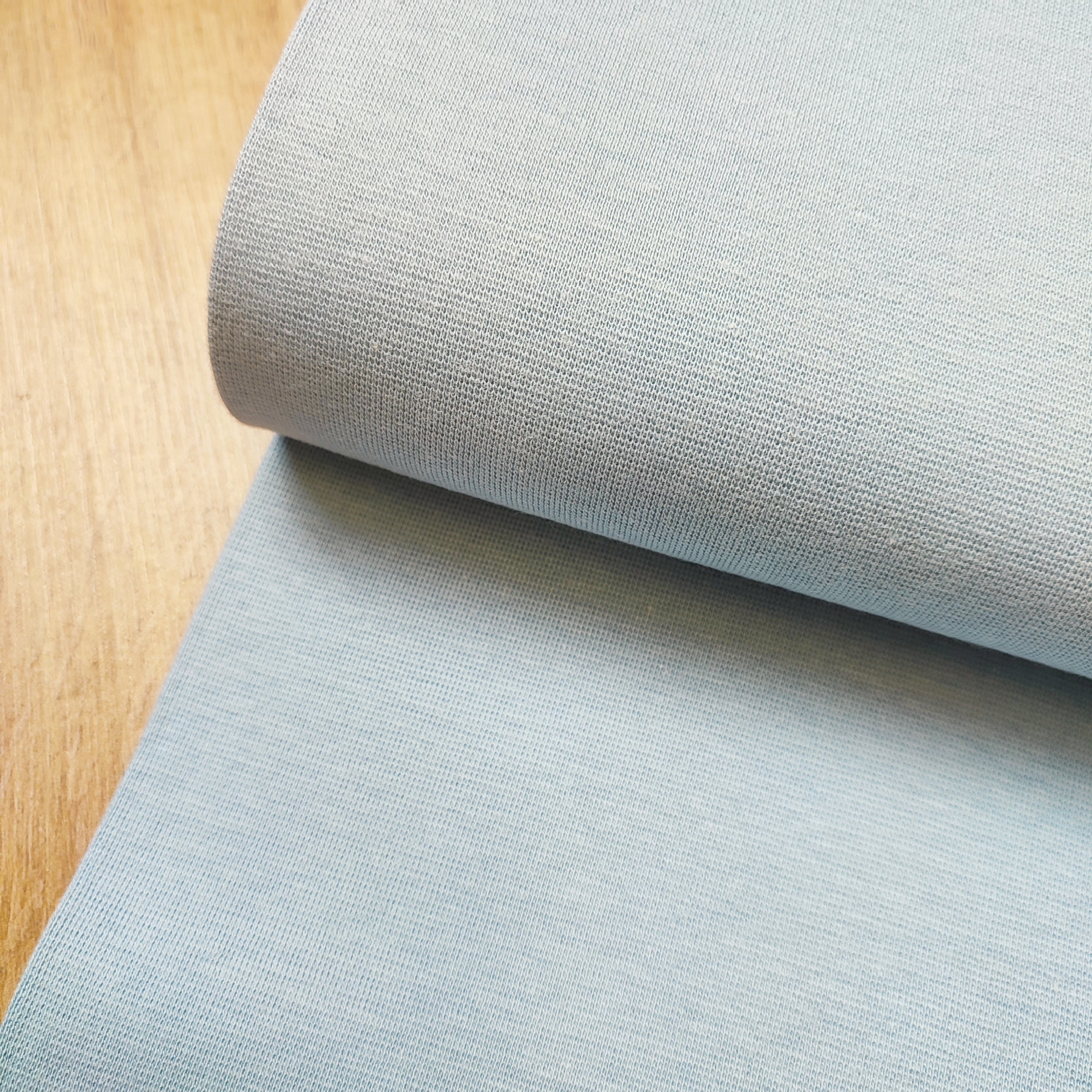 Boordstof baby blauw