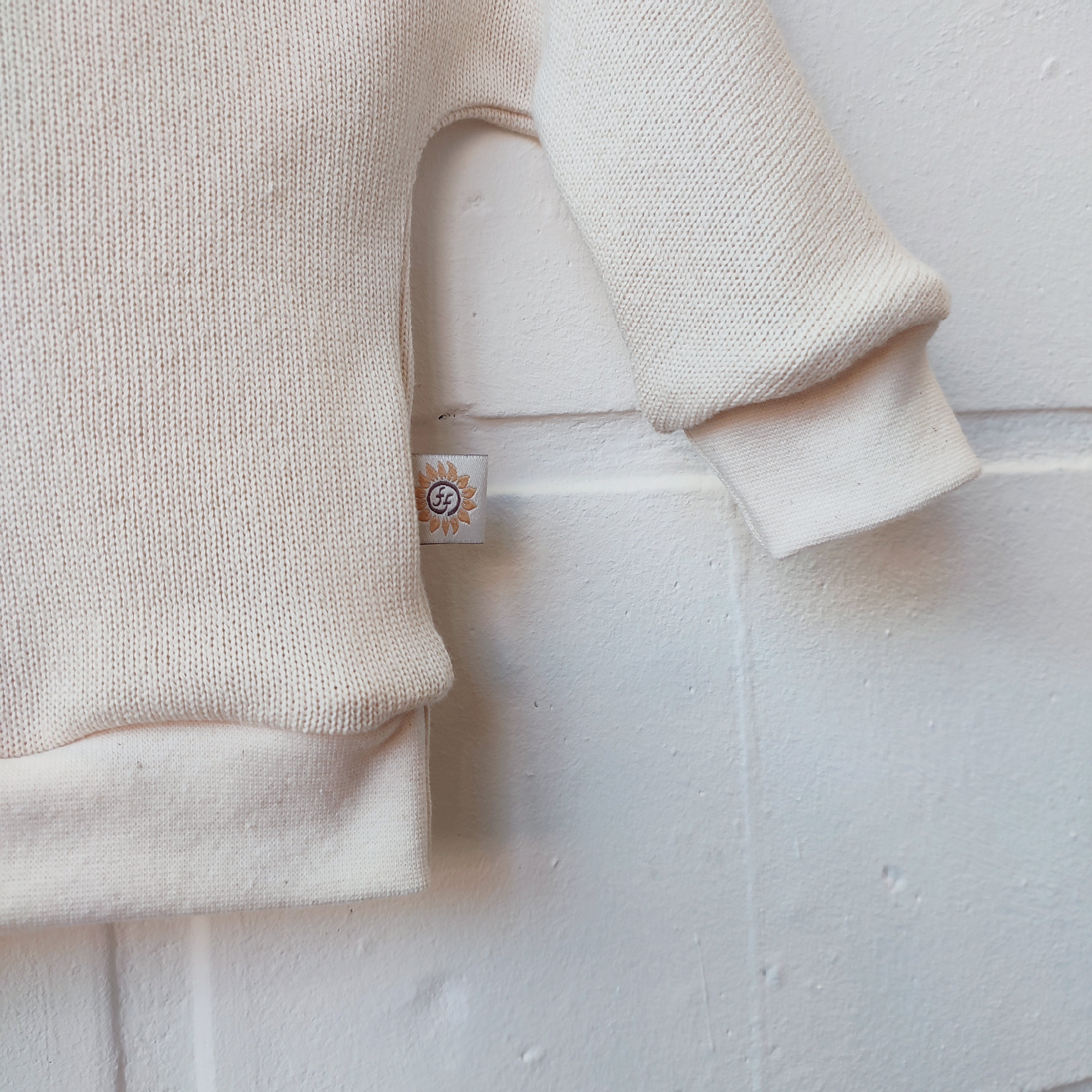 Trui soft knit naturel