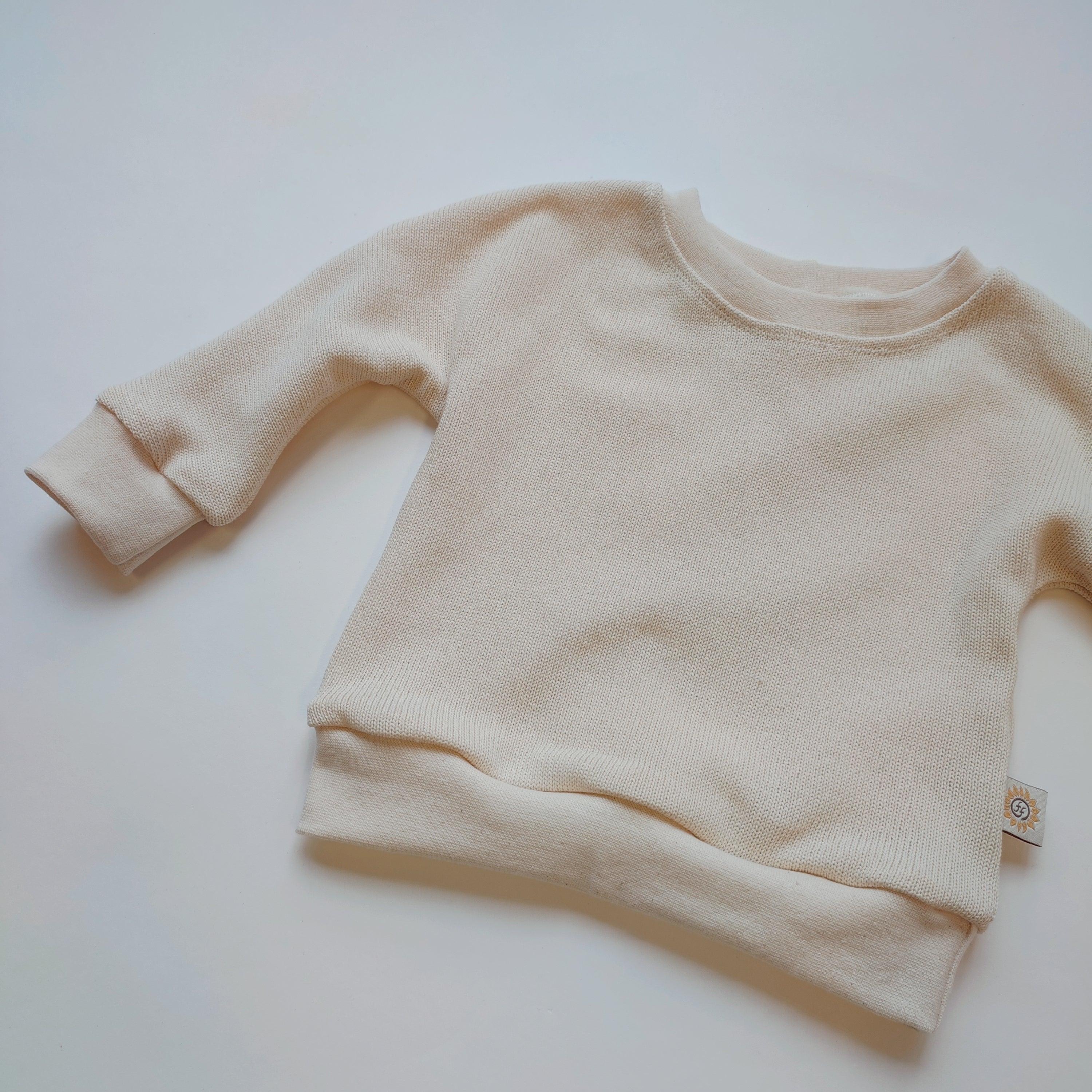 Trui soft knit naturel