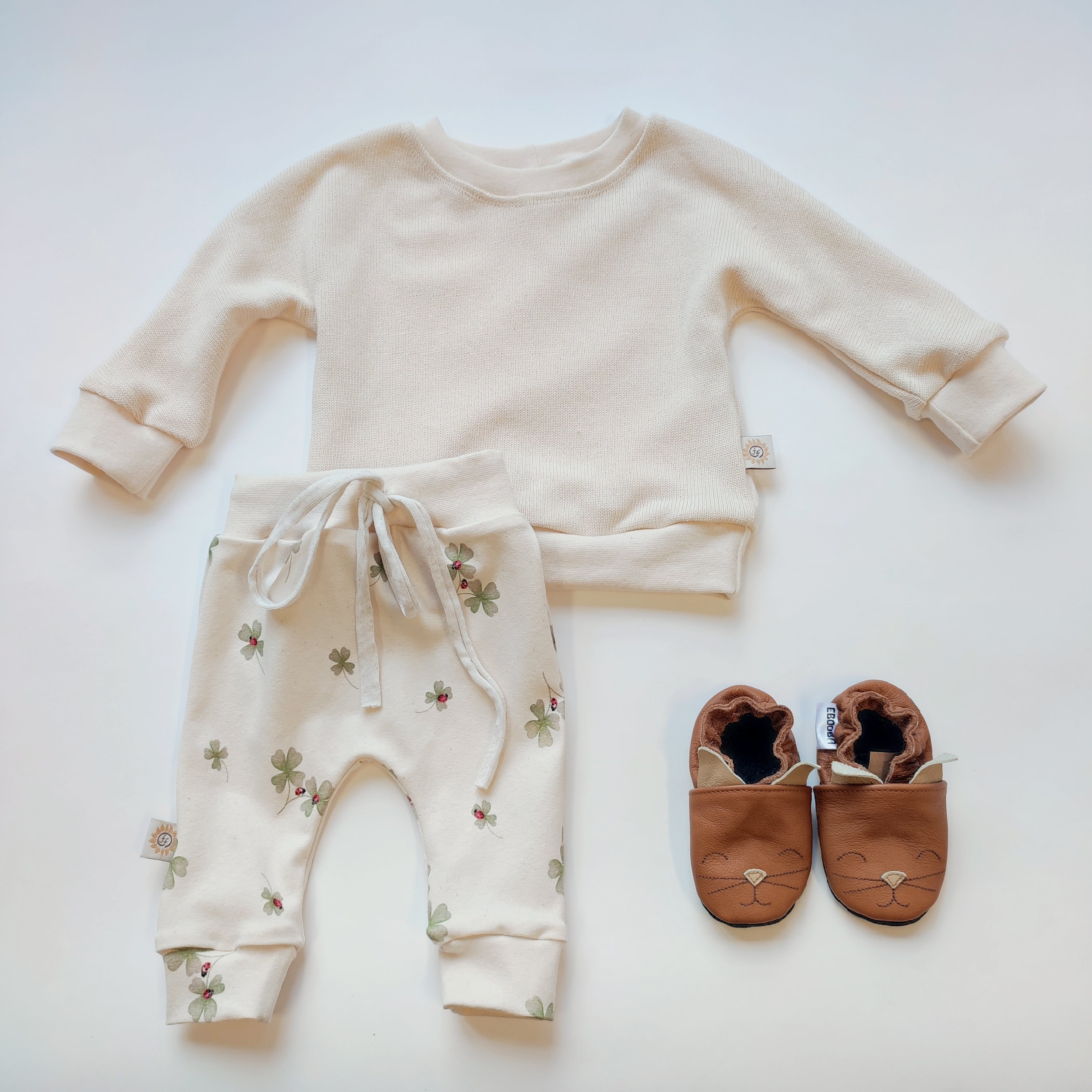 Trui soft knit naturel