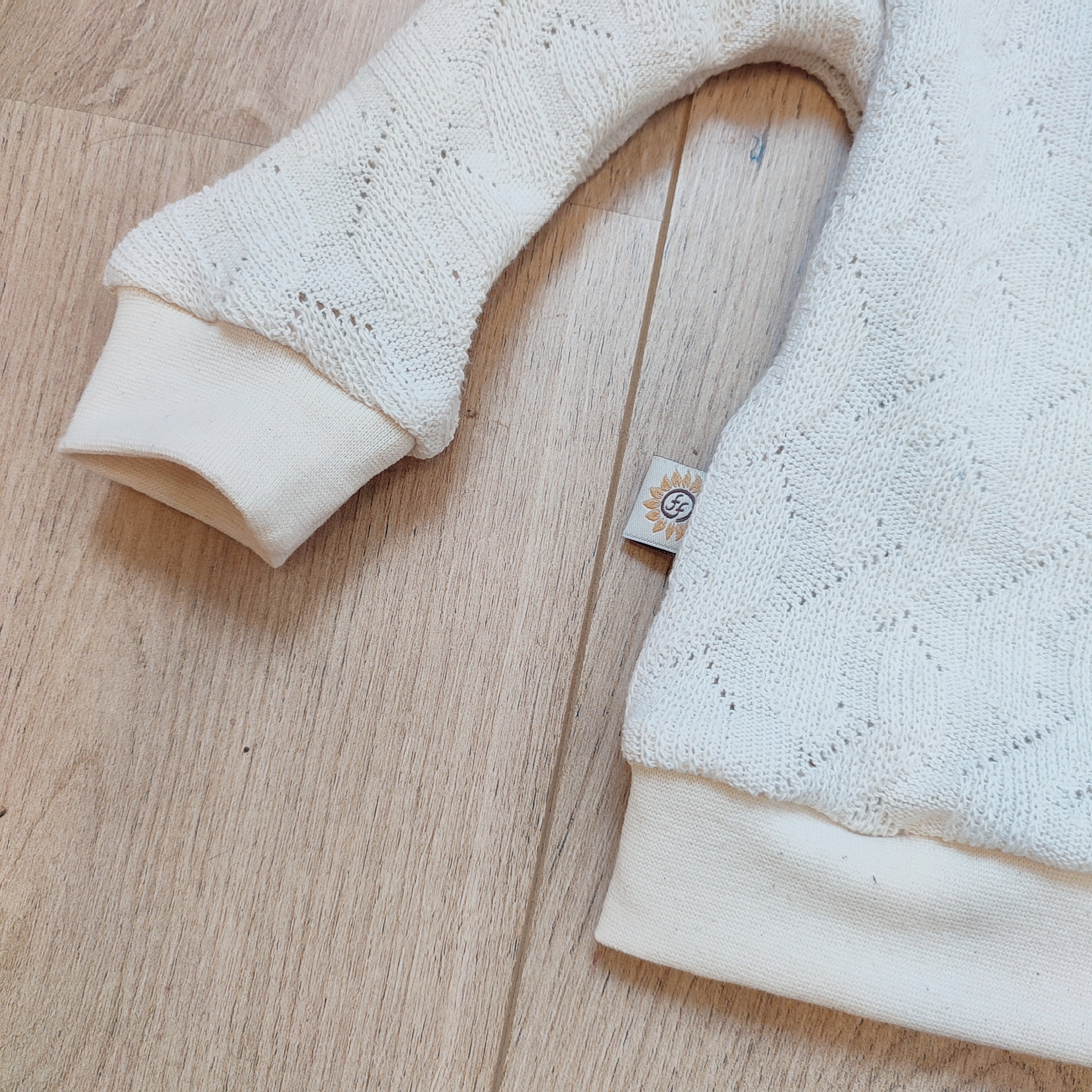 Trui fantasy knit naturel