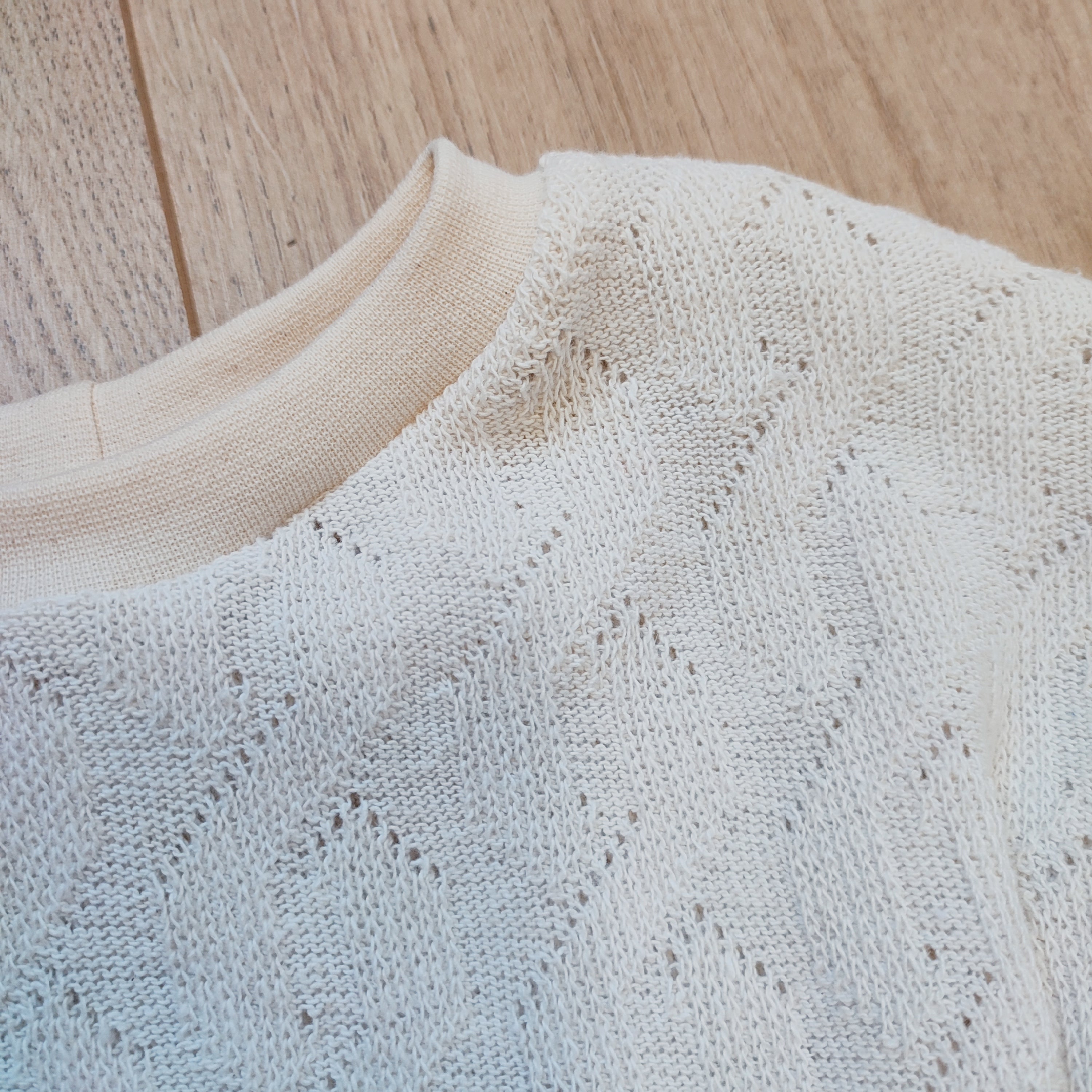 Trui fantasy knit naturel