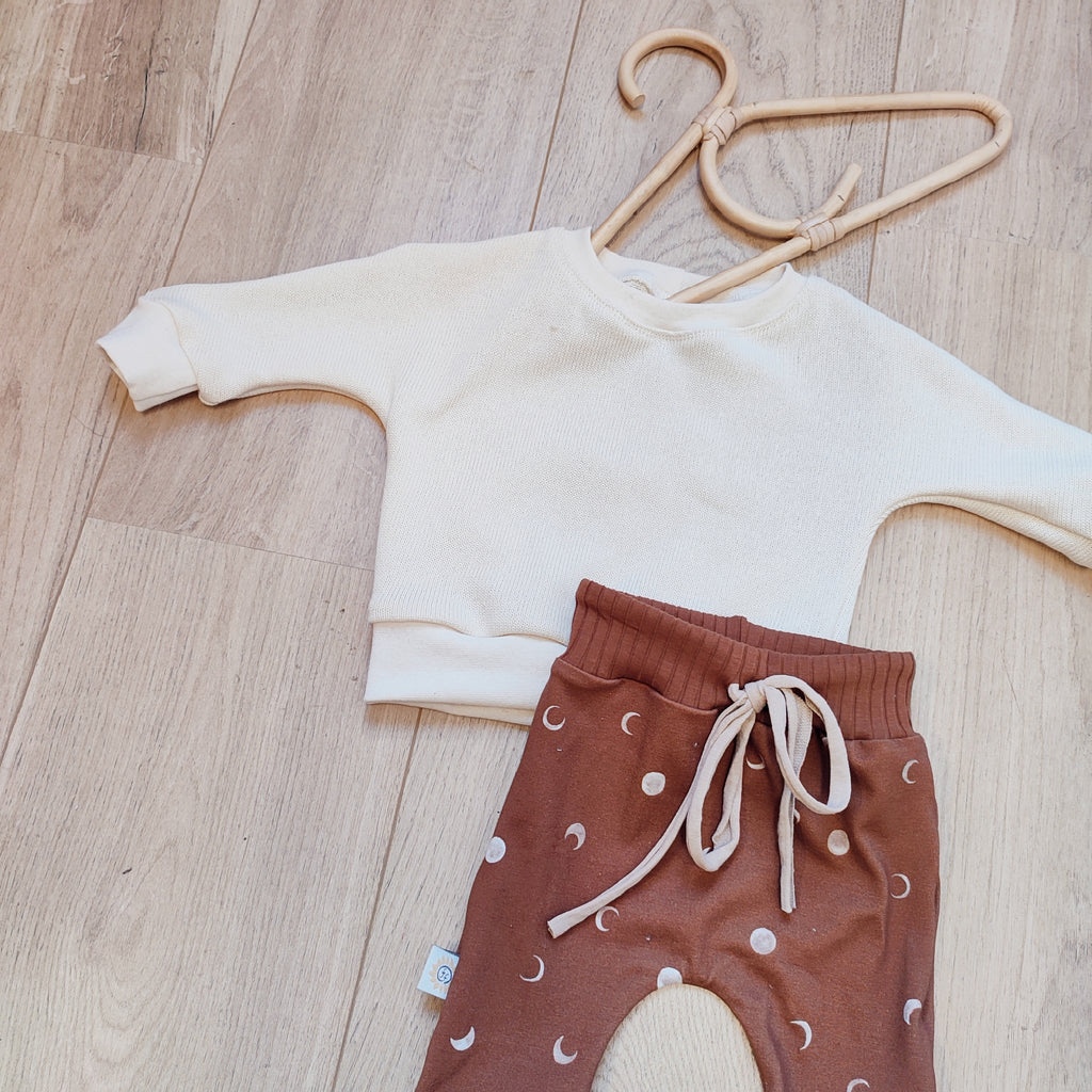 Trui soft knit naturel