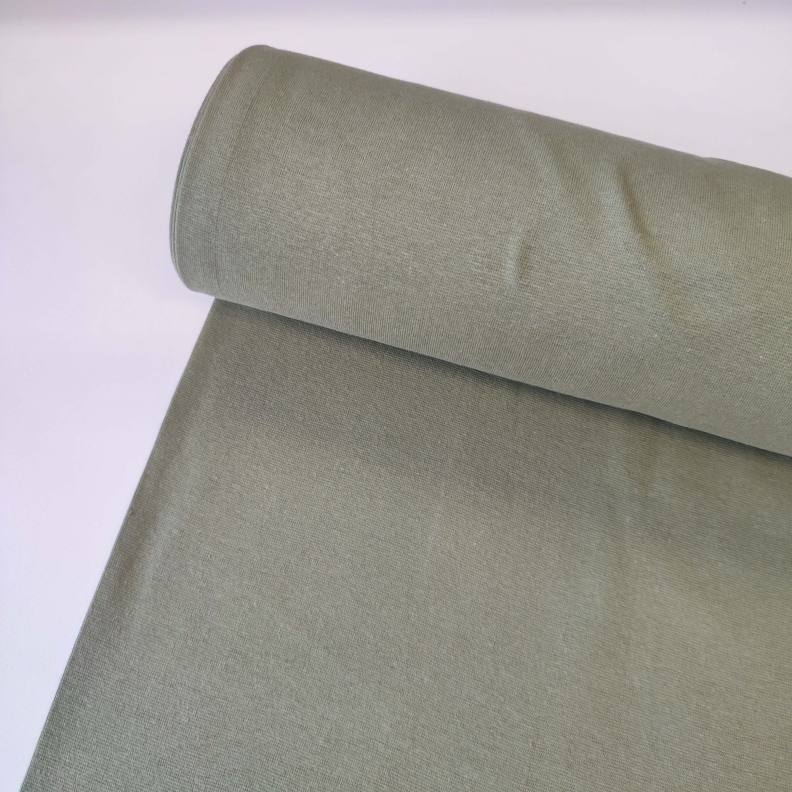 Boordstof olijfgroen