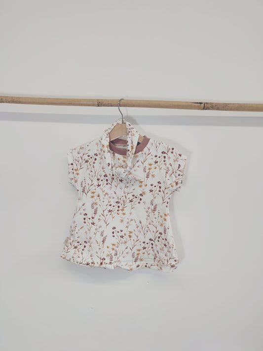Baby jurk bloemenweide