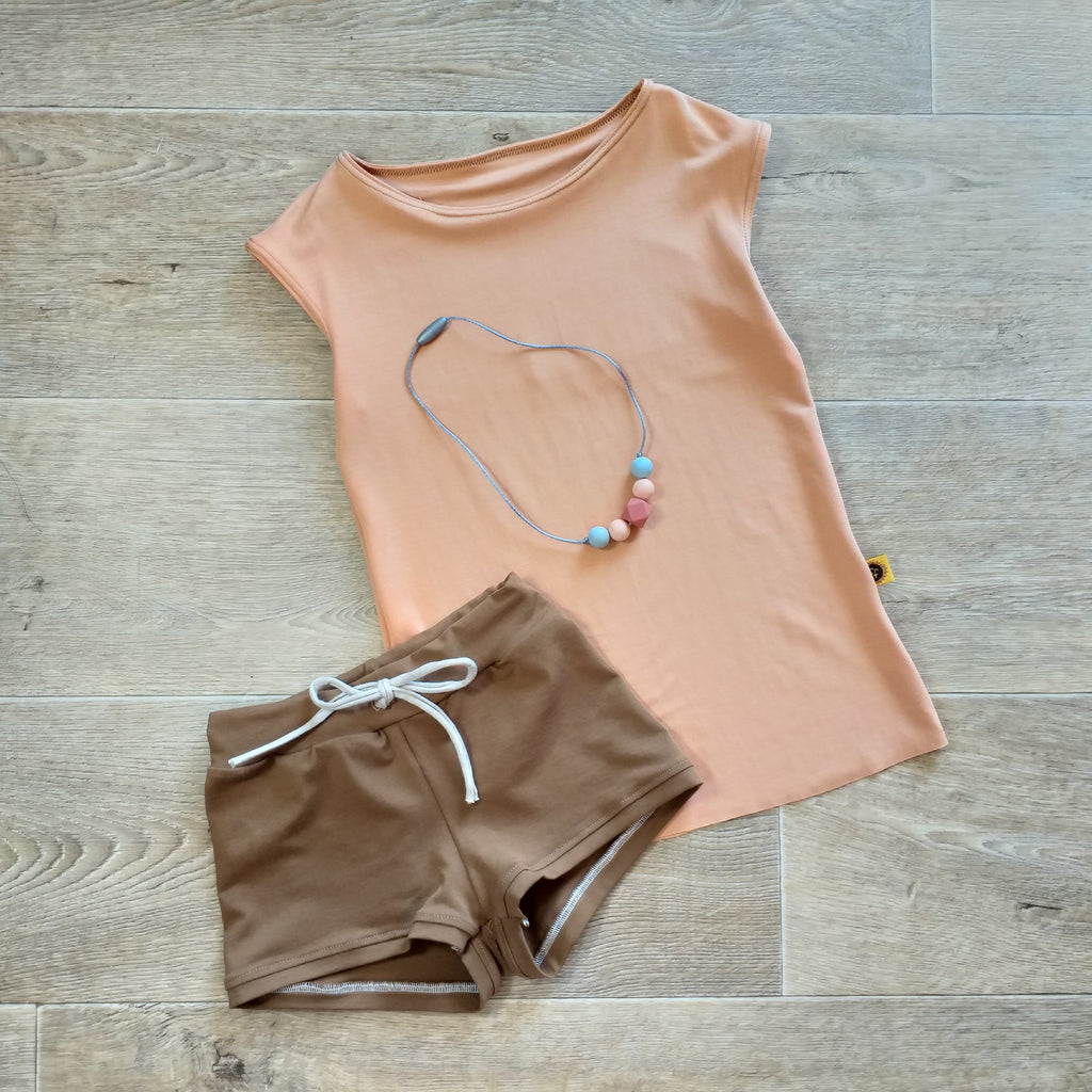Shirt oud roze