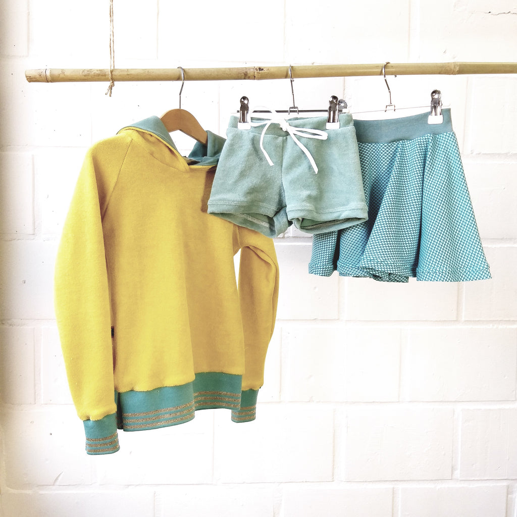 Boordstof munt lurex