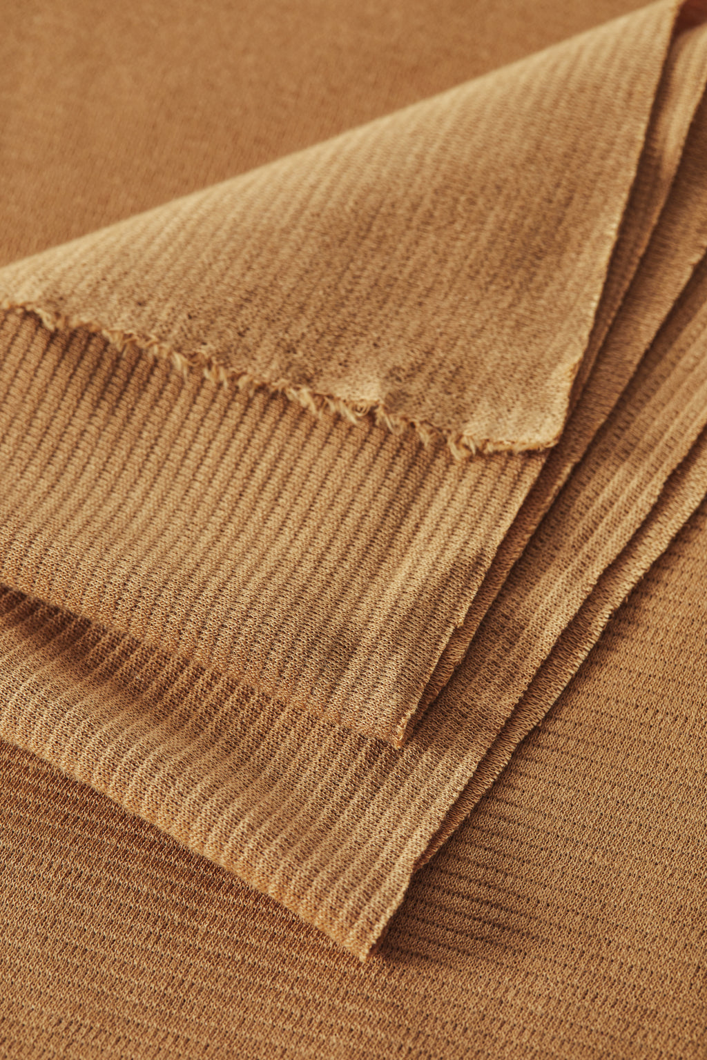 organic woolen ottoman mustard