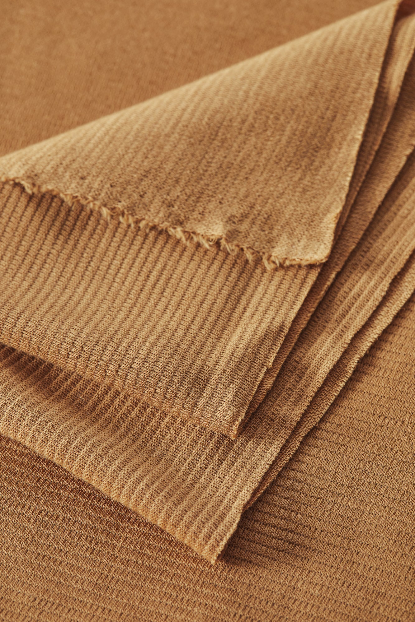 organic woolen ottoman mustard